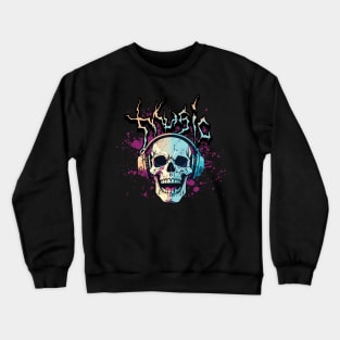 Music Skull Crewneck Sweatshirt